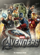 Promo poster for The Avengers.