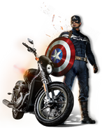 Cap's harley