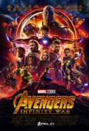 Avengers Infinity War theatrical poster