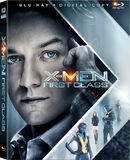 The X-Men: First Class Blu Ray cover verison with Clarles