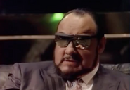 Wilson Fisk portrayed by John Rhys-Davies in The Trial of the Incredible Hulk.