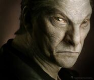 Concept depicting Chris Cooper as Curt Connors transforming into Lizard.
