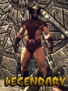 Legendary Wolverine Costume in the Video Game