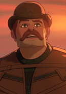 Dum Dum Dugan voiced by Neal McDonough in Earth-82111.