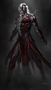 Concept art of Malekith from Thor: The Dark World.