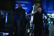 Nick Fury and Hawkeye.