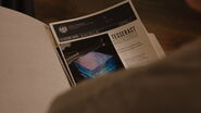 Steve Rogers reviews S.H.I.E.L.D.'s file on Tesseract.