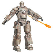 Iron Man, Mark 01 includes a launching flamethrower