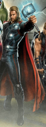 Thor in Avengers promo art.