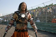 Ivan Vanko using the Whiplash armor.