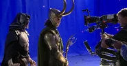 Behind the Scene image of The Other and Loki