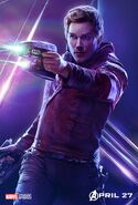Avengers Infinity War Star-Lord Poster