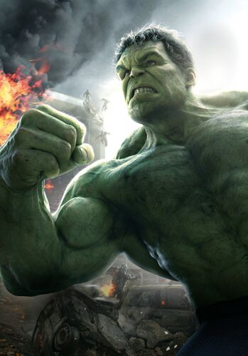 Avengers age of ultron hulk-art