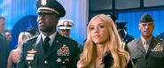 General Hager with Sue Storm.