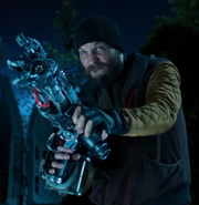 Jackson Brice the first Shocker, portrayed by Logan Marshall-Green in the Marvel Cinematic Universe.