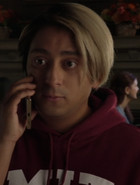 Flash Thompson portrayed by Tony Revolori in the Marvel Cinematic Universe.