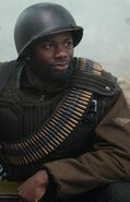 Gabe Jones portrayed by Derek Luke in the Marvel Cinematic Universe.
