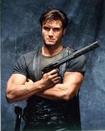 Punisher portrayed by Dolph Lundgren in the 1989 film The Punisher.