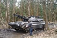 Set photo of a Tank in Hampshire Woods, UK