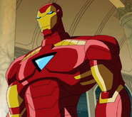 Iron Man Armor used by Tony Stark in The Avengers: Earth's Mightiest Heroes.