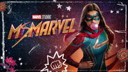 Ms Marvel Disney+ Banner