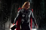 Thor ready to fight.