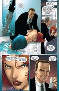 Coulson saves Natasha from drowning