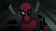 Deadpool voiced by Nolan North in Hulk Vs..