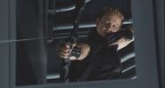 Hawkeye under Loki's control (promotional still).