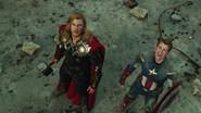 Thor and Captain America