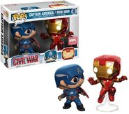 Captain America and Iron Man Marvel Collector Corps 2 pack