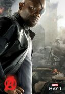 Nick Fury AOU Poster