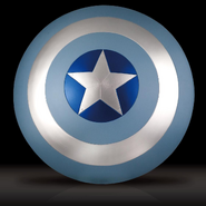 Captain America's shield stealth laced.