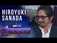 Hiroyuki Sanada joins the MCU LIVE from the Avengers- Endgame Premiere