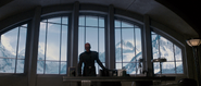 Red Skull at his desk