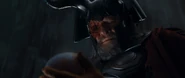 Odin finds a baby Loki.