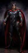 Production concept art of Thor.