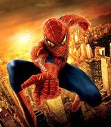 The Spider-Man suit seen in Spider-Man 2.