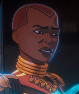 Okoye voiced by Danai Gurira in Earth-32938.