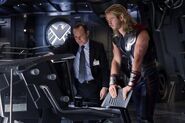 Coulson and Thor.