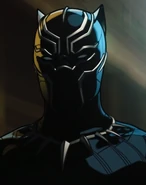 T'Challa voiced by Chadwick Boseman in Earth-32938.