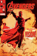 Vision Avengers AOU comic poster promo