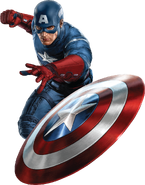 Captain America's Promotional Art.