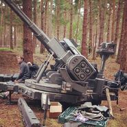 Set photo of a Big Gun in Guildford, UK