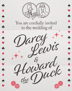 What If Ep7 Darcy Lewis & Howard the Duck's Wedding Poster