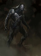 Concept art of Kurse from Thor: The Dark World.