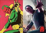 Vision-comic Comparison