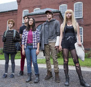 New Mutants a team of young mutant heroes from the Revised Earth-10005 timeline.