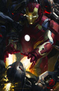 Comic-Con poster of Iron Man