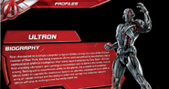 Short biography of Ultron's origins.